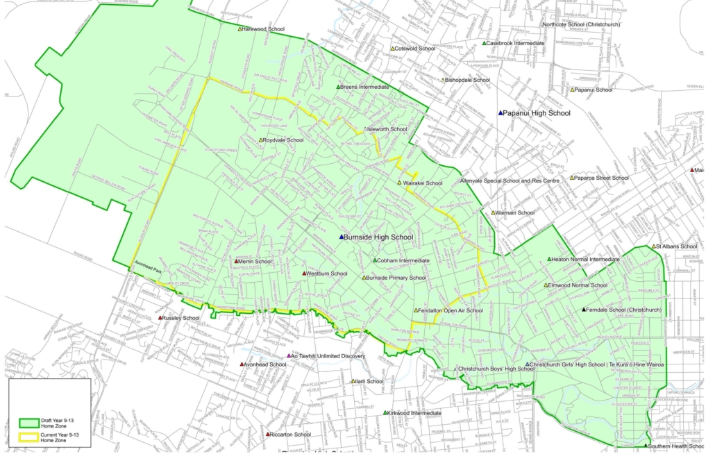 Burnside High School Zone Extended - Harcourts Holmwood